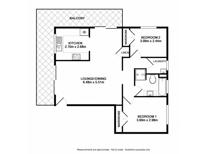 1/7 Hemmings Street, Penrith NSW 2750 Floorplan