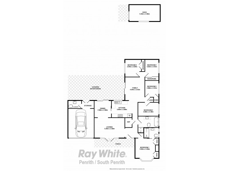 8 Madigan Drive, Werrington County NSW 2747 Floorplan