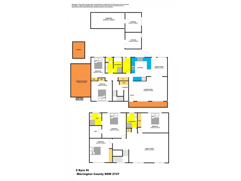 2 Eyre Street, Werrington County NSW 2747 Floorplan