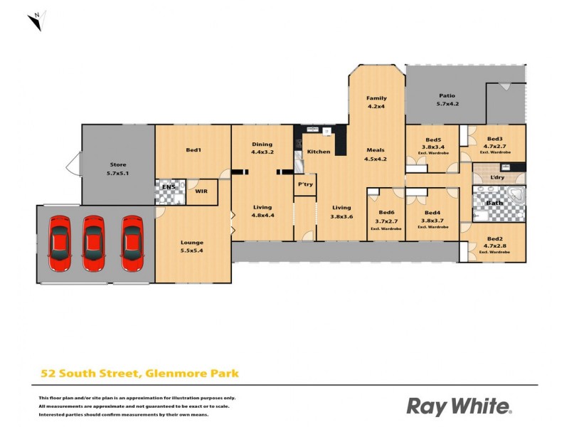 52 South Street, Glenmore Park NSW 2745 Floorplan