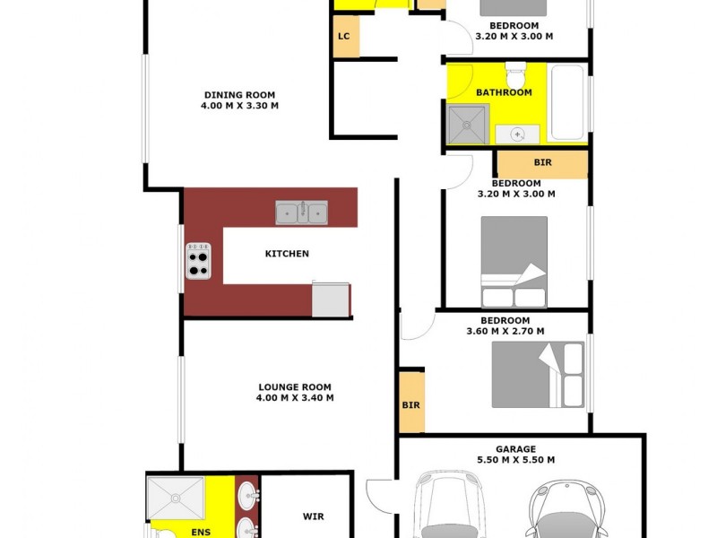 4 Prion Avenue, Cranebrook NSW 2749 Floorplan