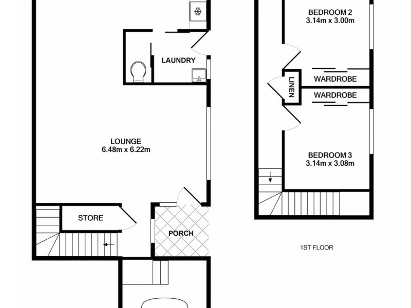 2/69 Glebe Place, Penrith NSW 2750 Floorplan