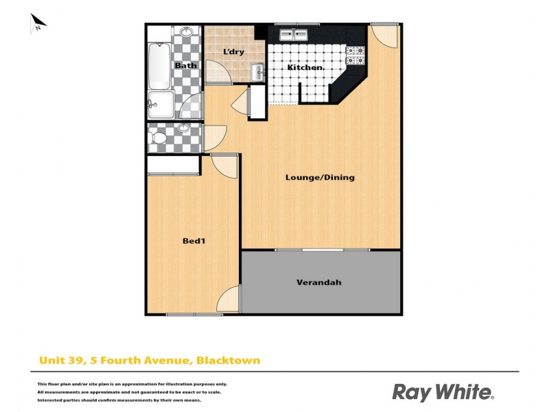 39/5 Fourth Avenue, Blacktown NSW 2148 Floorplan