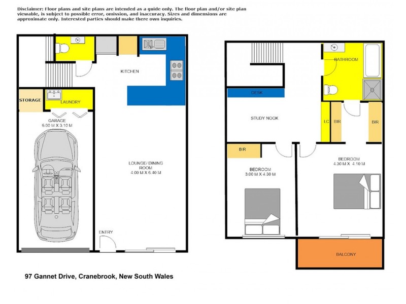97 Gannet Drive, Cranebrook NSW 2749 Floorplan