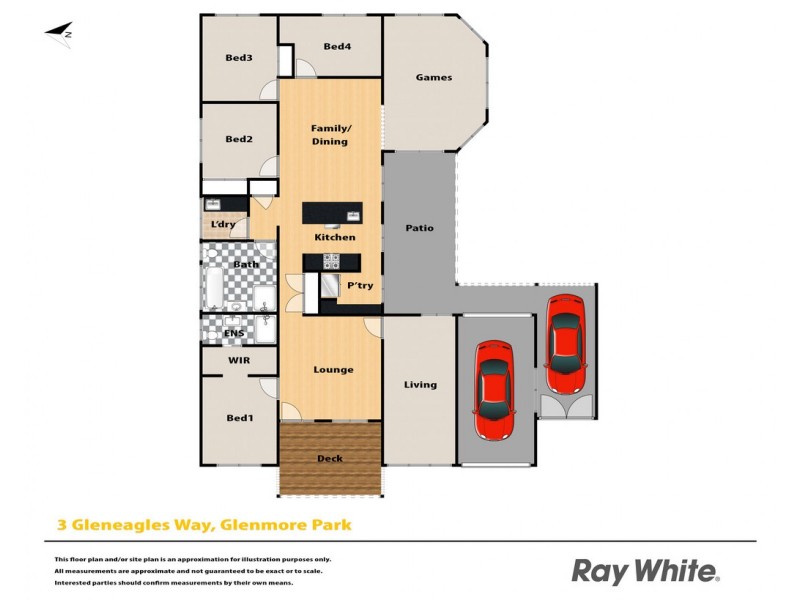 3 Gleneagles Way, Glenmore Park NSW 2745 Floorplan