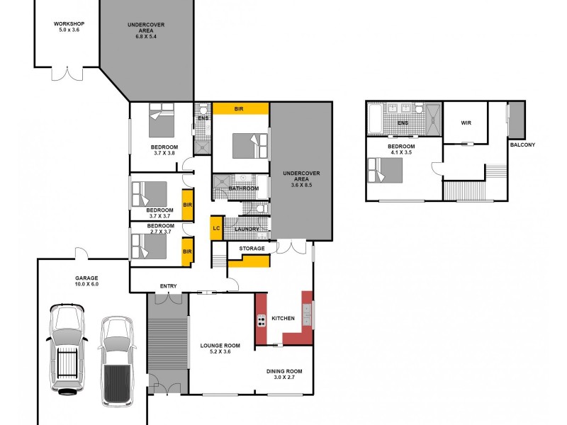 14 Grazier Crescent, Werrington Downs NSW 2747 Floorplan
