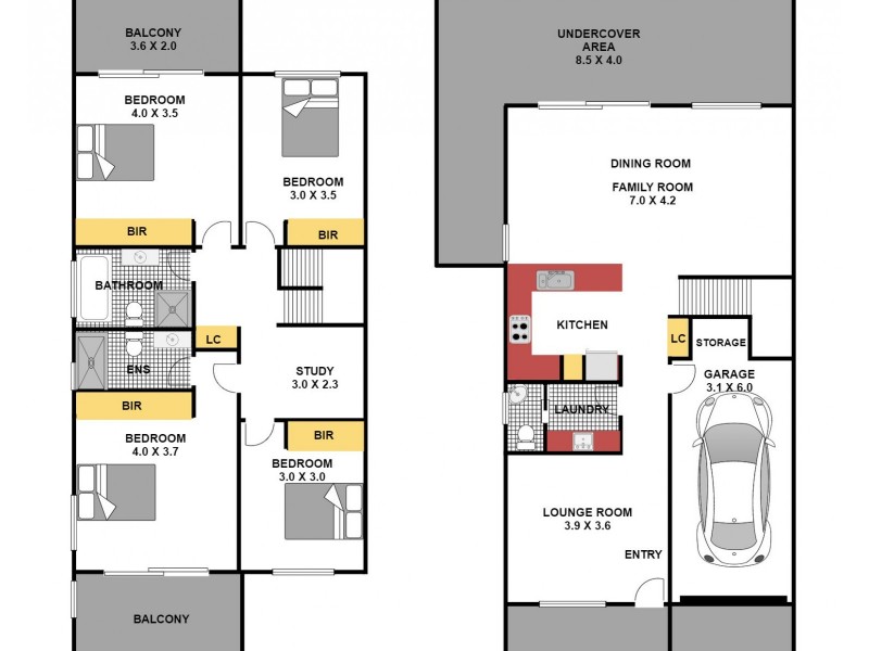 19 Firetail Circuit, Cranebrook NSW 2749 Floorplan