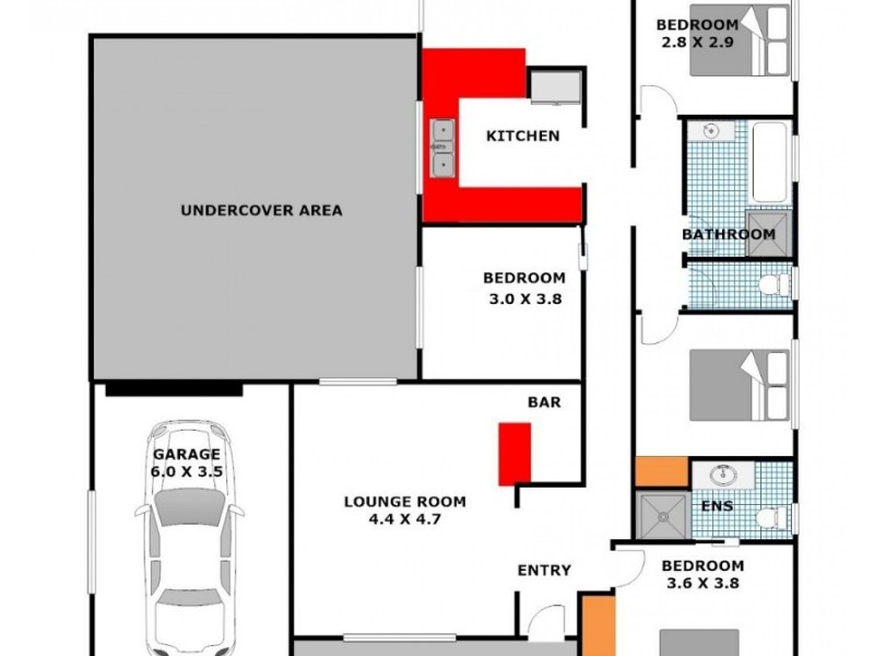 78 Greenbank Drive, Werrington Downs NSW 2747 Floorplan