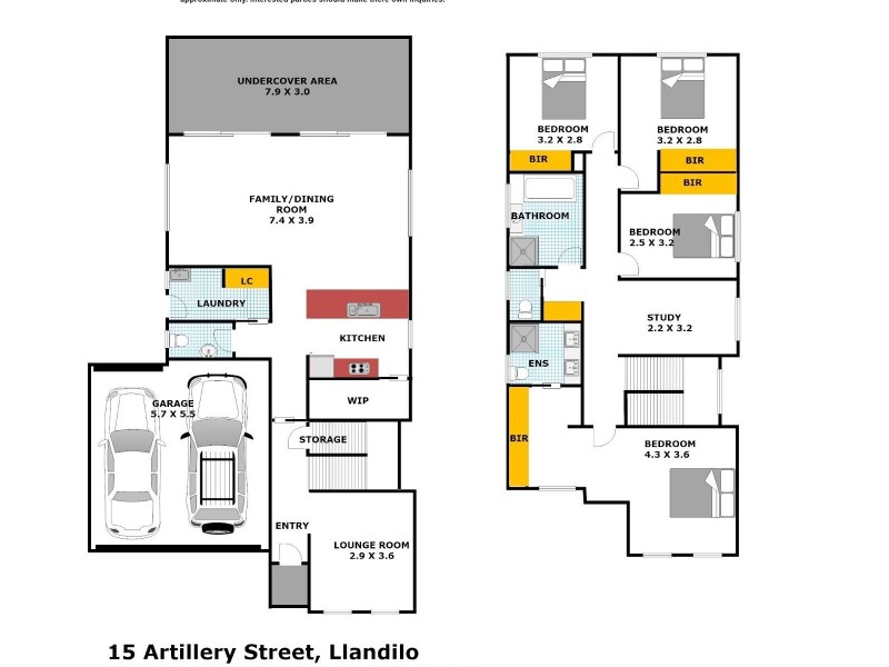 15 Artillery Street, Llandilo NSW 2747 Floorplan