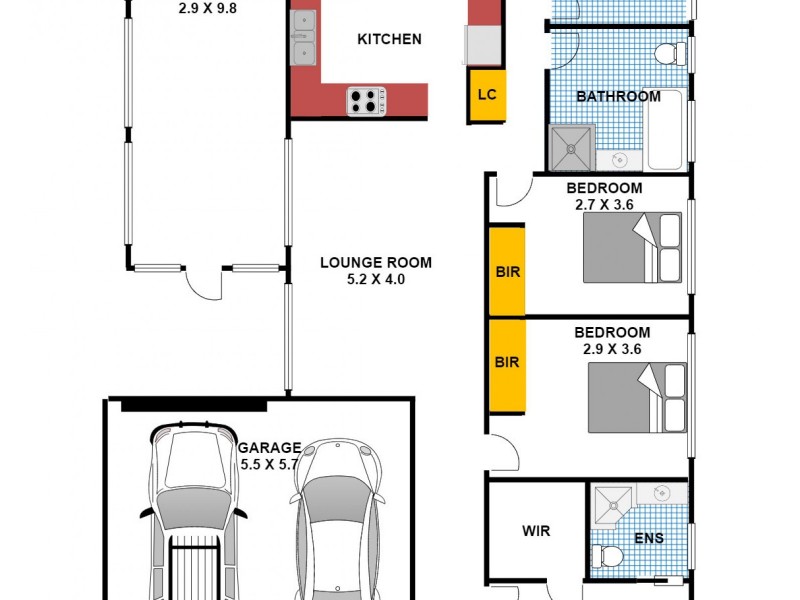 21 Marrett Way, Cranebrook NSW 2749 Floorplan