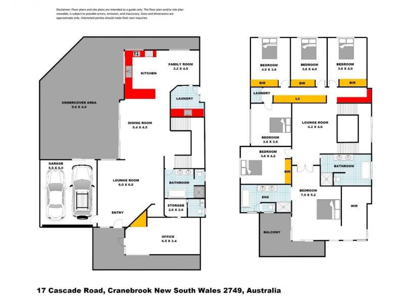 17 Cascade Road, Cranebrook NSW 2749 Floorplan