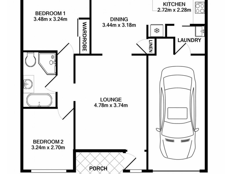 7/135 Stafford Street, Penrith NSW 2750 Floorplan