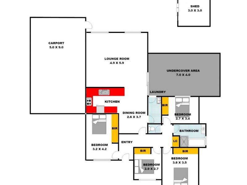 32 Poole Street, Werrington County NSW 2747 Floorplan