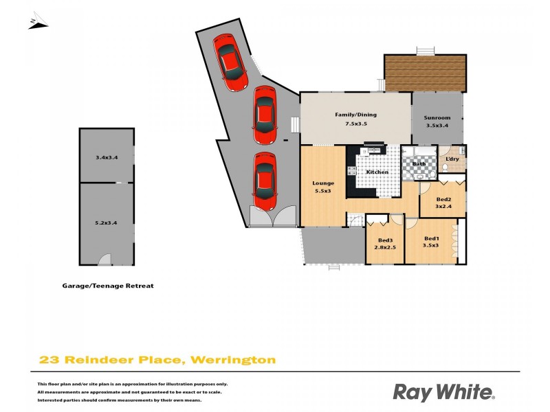 23 Reindeer Place, Werrington NSW 2747 Floorplan