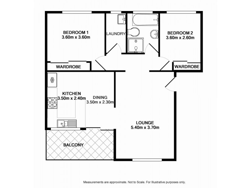 14/326 Jamison Road, Penrith NSW 2750 Floorplan