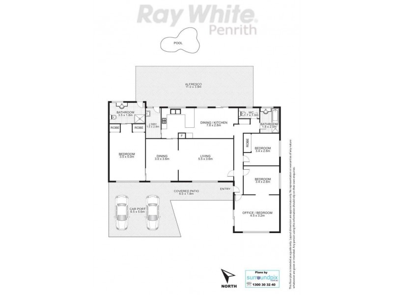 7 Mamble Place, South Penrith NSW 2750 Floorplan
