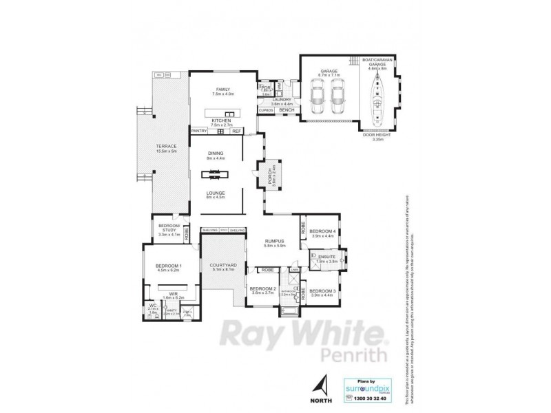 42 Twin Creeks Drive, Luddenham NSW 2745 Floorplan