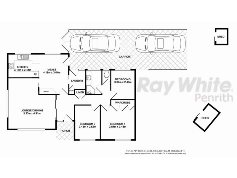 11 Charles Todd Crescent, Werrington County NSW 2747 Floorplan