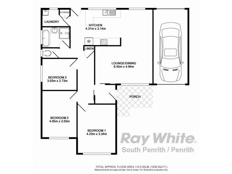 20 Racecourse Road, South Penrith NSW 2750 Floorplan