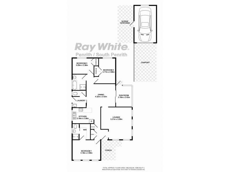 3 Druitt Place, Werrington County NSW 2747 Floorplan