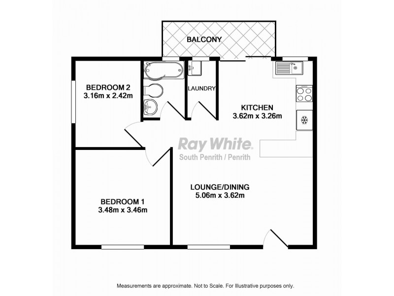 6/15 First Street, Kingswood NSW 2747 Floorplan