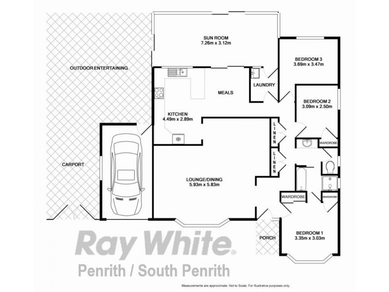 10 Michael Close, Cranebrook NSW 2749 Floorplan