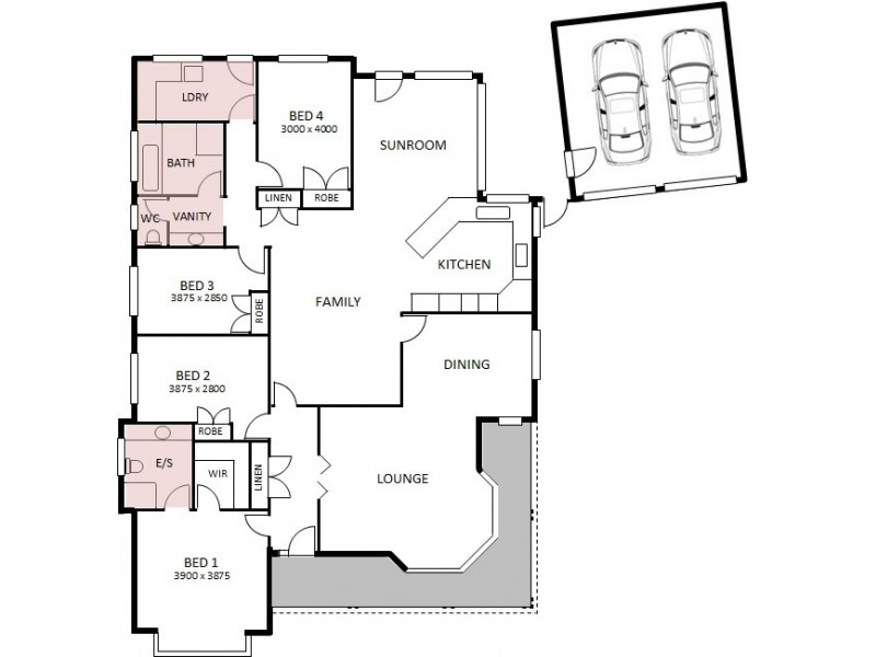 32 Bursaria Crescent, Glenmore Park NSW 2745 Floorplan