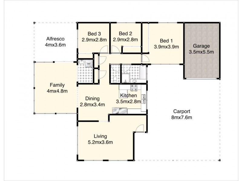 7 Iron Bark Way, Colyton NSW 2760 Floorplan