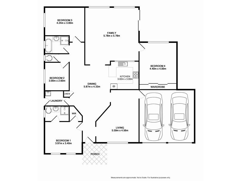 3 Clayton Way, Claremont Meadows NSW 2747 Floorplan