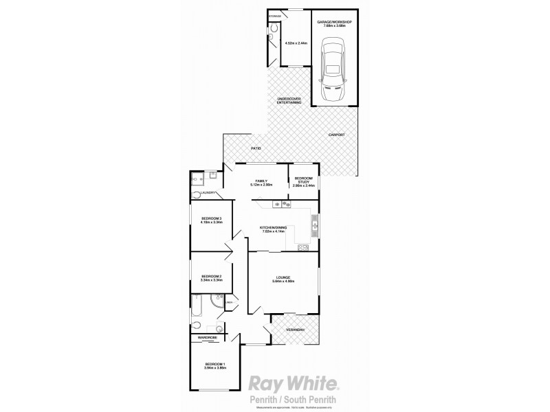 54 Great Western Highway, Colyton NSW 2760 Floorplan