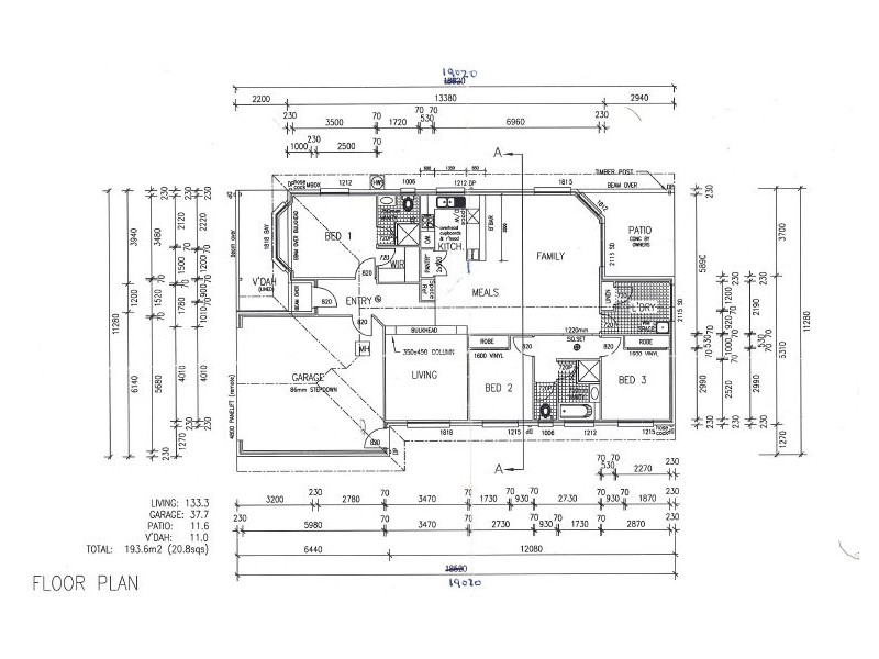 3 Erin Drive, King Creek NSW 2446 Floorplan