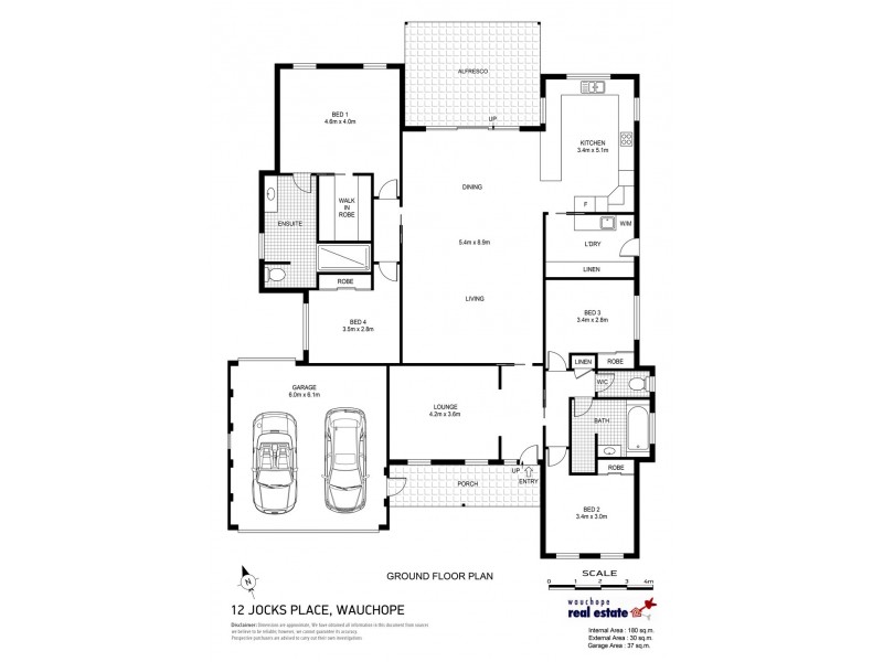 12 Jocks Place, Wauchope NSW 2446 Floorplan
