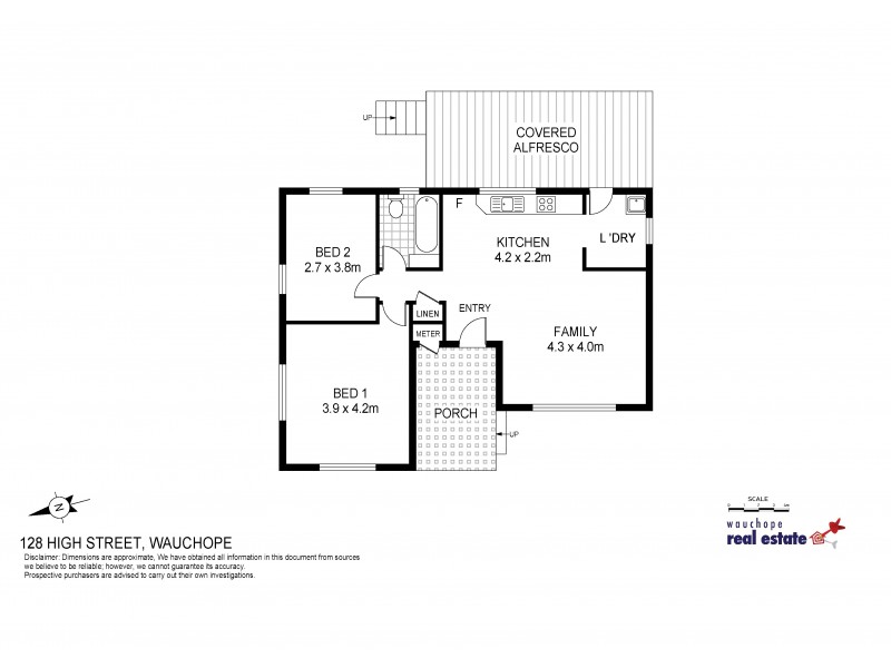 128 High Street, Wauchope NSW 2446 Floorplan