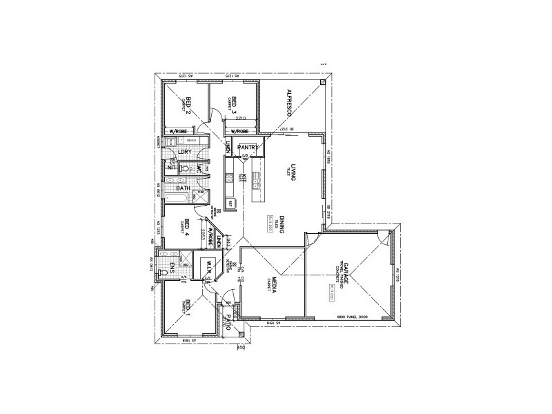 54 Glenview Drive, Wauchope NSW 2446 Floorplan
