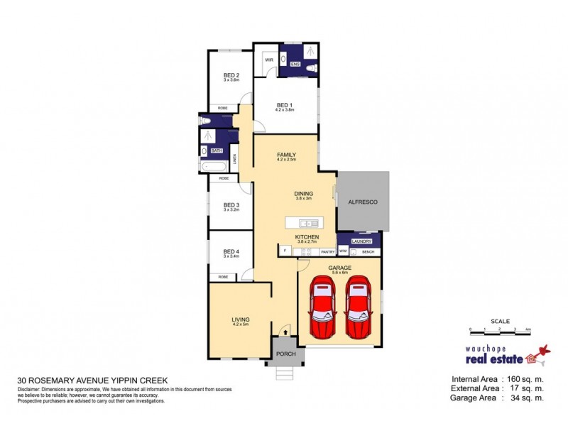30 Rosemary Avenue, Wauchope NSW 2446 Floorplan