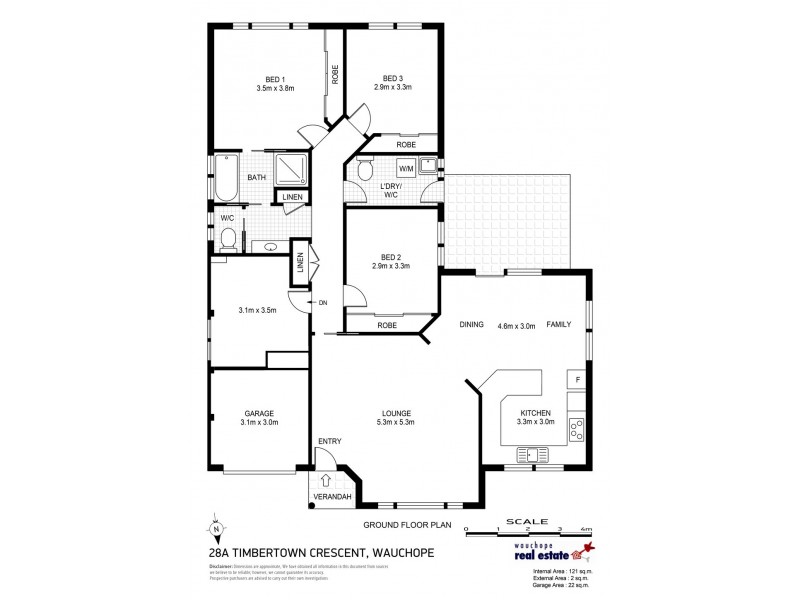 28a Timbertown Crescent, Wauchope NSW 2446 Floorplan