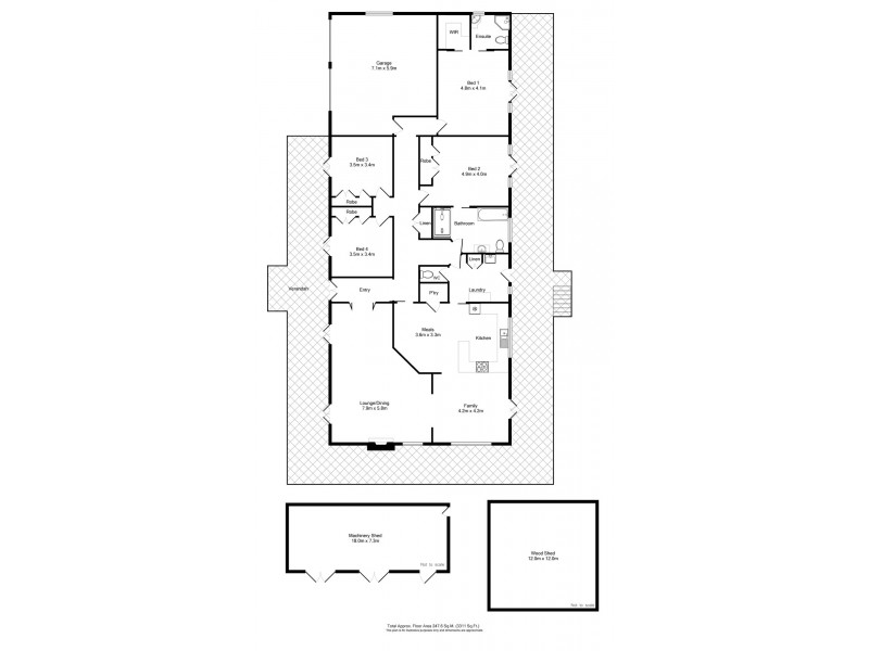 190 Bril Bril Road,, Rollands Plains NSW 2441 Floorplan