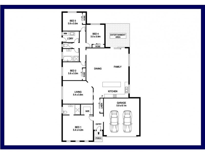 8 Wasabi Way, Wauchope NSW 2446 Floorplan