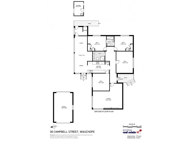 38 Campbell Street, Wauchope NSW 2446 Floorplan