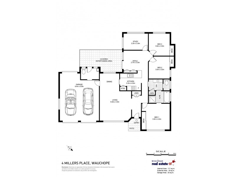 4 Millers Place, Wauchope NSW 2446 Floorplan