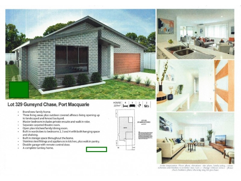 Lot 329 Gunsynd Chase, Port Macquarie NSW 2444