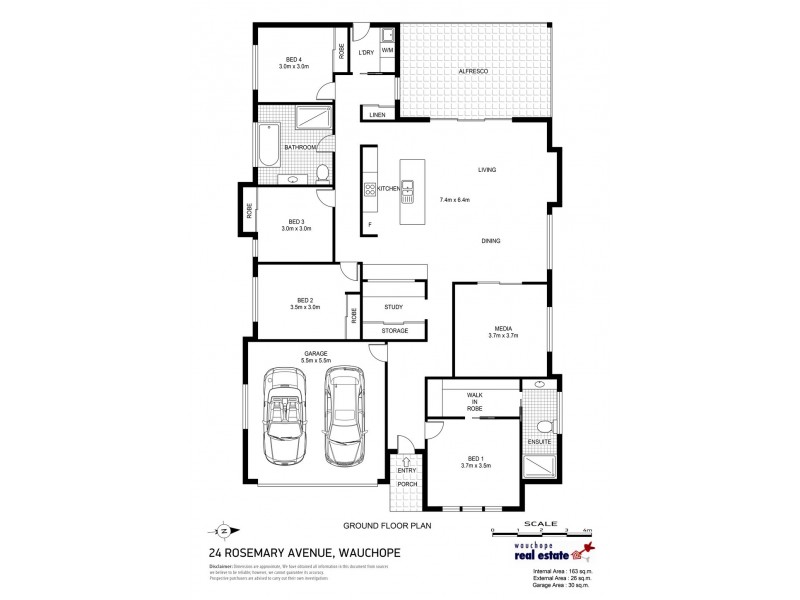 24 Rosemary Avenue, Wauchope NSW 2446 Floorplan