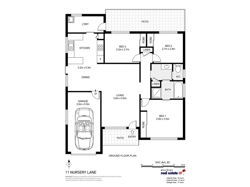 11 Nursery Lane, Wauchope NSW 2446 Floorplan