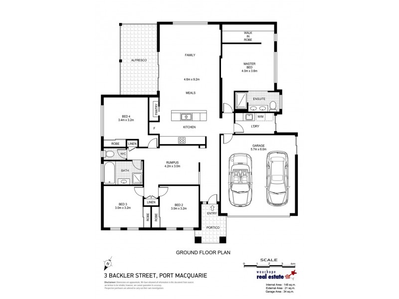 3 Backler Street, Port Macquarie NSW 2444 Floorplan