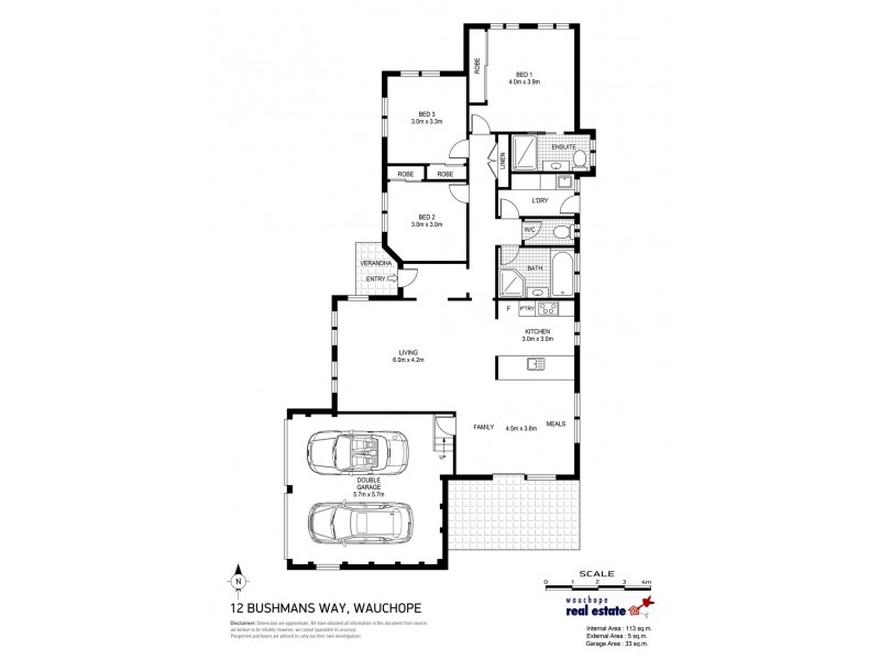12 Bushman Drive, Wauchope NSW 2446 Floorplan