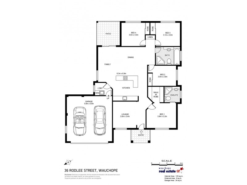 36 Rodlee Street, Wauchope NSW 2446 Floorplan