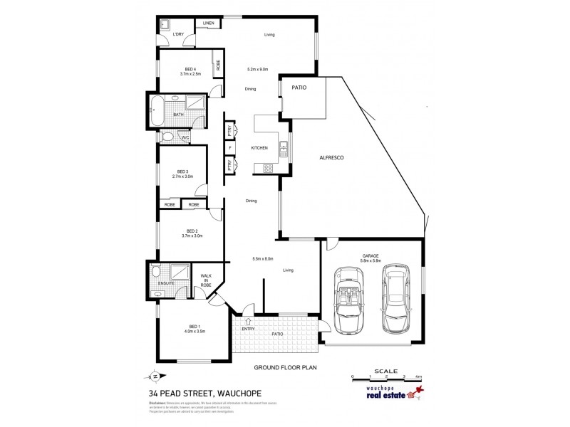 34 Pead Street, Wauchope NSW 2446 Floorplan