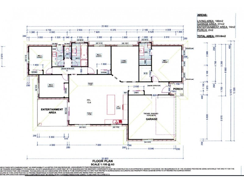 35 Tarragon Drive, Wauchope NSW 2446 Floorplan