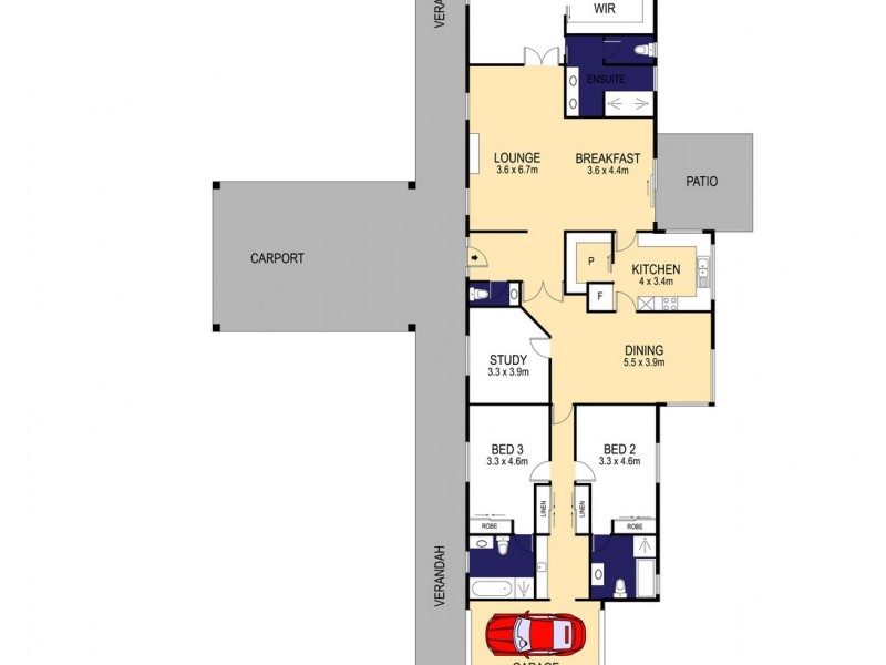 9 Hidden Valley Road, Telegraph Point NSW 2441 Floorplan