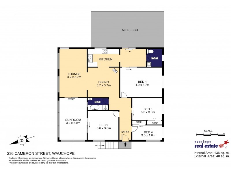 236 Cameron Street, Wauchope NSW 2446 Floorplan
